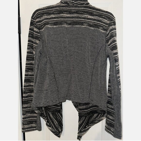 LUCKY BRAND   Striped Hi-Low Jacket - Picture 2 of 2